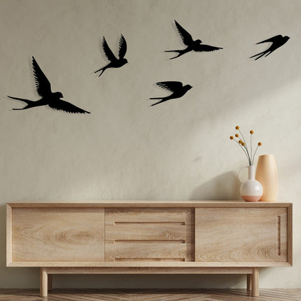 Fém fali dekoráció, Crow-VASBÚTOR