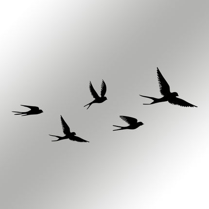 Fém fali dekoráció, Crow-VASBÚTOR