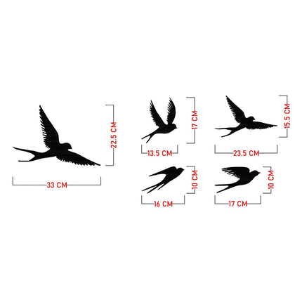 Fém fali dekoráció, Crow-VASBÚTOR
