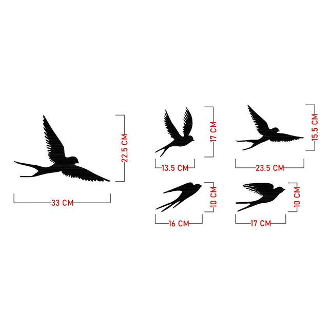 Fém fali dekoráció, Crow-VASBÚTOR