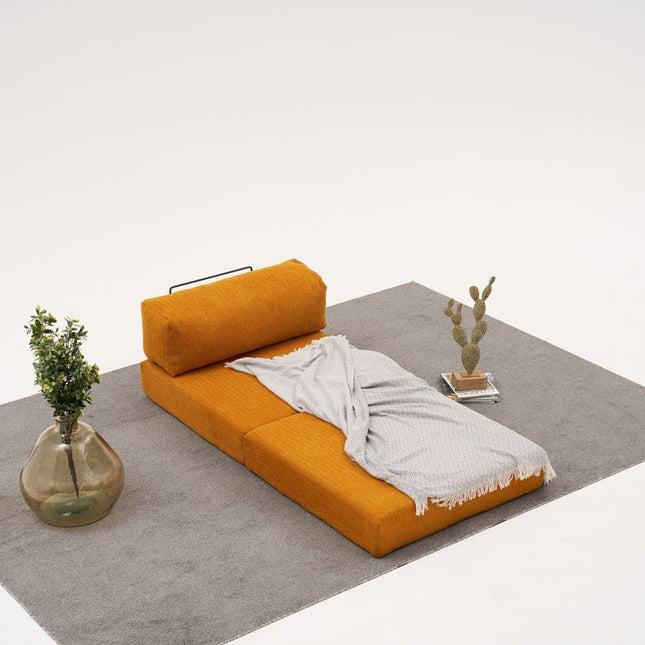 Fotel Comfort - Narancssárga-VASBÚTOR