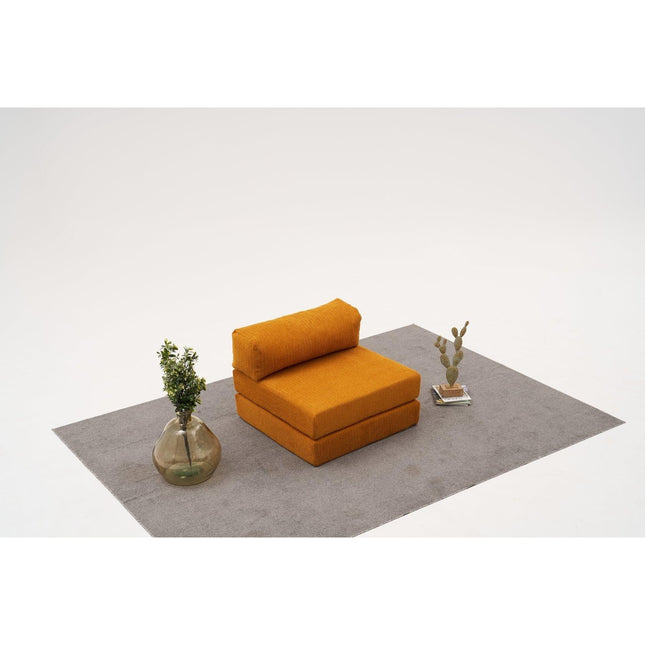 Fotel Comfort - Narancssárga-VASBÚTOR