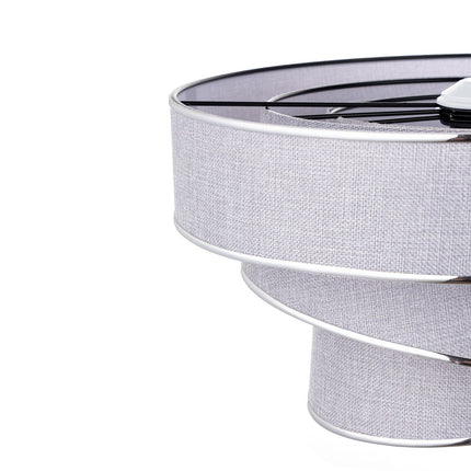 Függőlámpa, Couper - Grey, Silver-VASBÚTOR