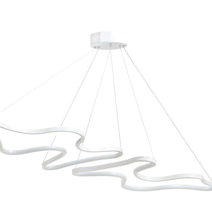 Függőlámpa, Duple Artisan - Fehér Body, Fehér Light-VASBÚTOR