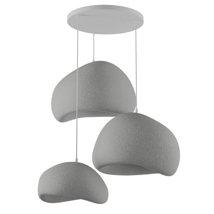Függőlámpa - Wabi Sabi Ashveils - Betonszürke-VASBÚTOR