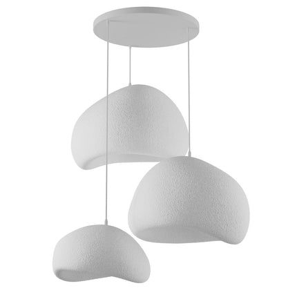 Függőlámpa - Wabi Sabi Ashveils - Fehér-VASBÚTOR