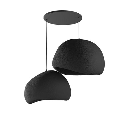 Függőlámpa - Wabi Sabi Chalkforms - Fekete-VASBÚTOR