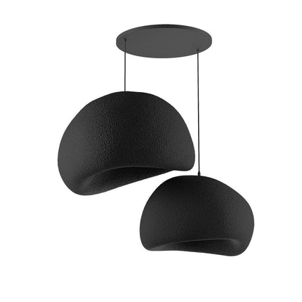 Függőlámpa - Wabi Sabi Chalkforms - Fekete-VASBÚTOR