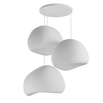 Függőlámpa - Wabi Sabi Claylights - Fehér-VASBÚTOR