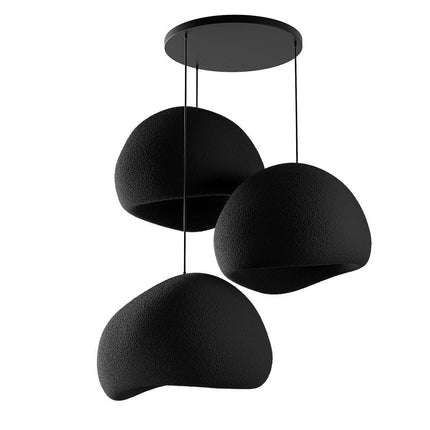 Függőlámpa - Wabi Sabi Claylights - Fekete-VASBÚTOR
