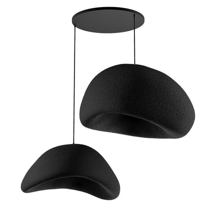 Függőlámpa - Wabi Sabi Plasterglows - Fekete-VASBÚTOR