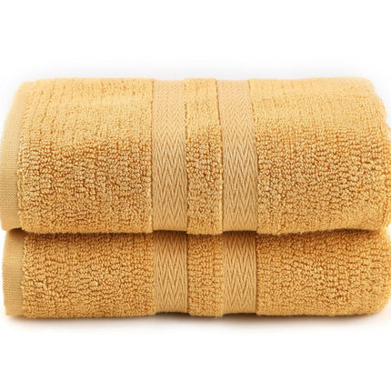 Fürdőlepedő Szett (2 db) Ayliz - Mustard-VASBÚTOR
