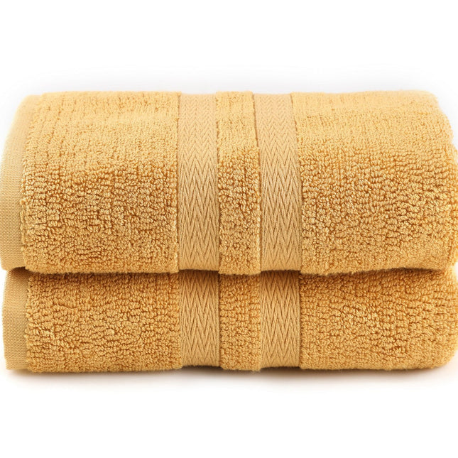 Fürdőlepedő Szett (2 db) Ayliz - Mustard-VASBÚTOR