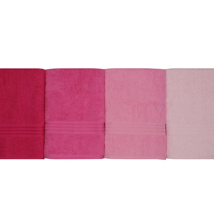 Fürdőlepedő Szett (4 db) Rainbow - Pink-VASBÚTOR