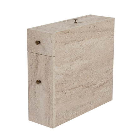 Fürdőszoba szekrény Calencia - Travertine-VASBÚTOR