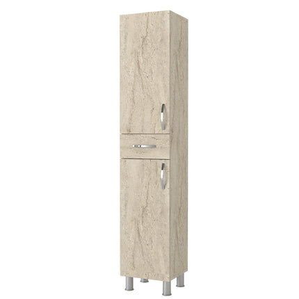 Fürdőszoba szekrény Selin 2 Doors 1 Drawer-VASBÚTOR
