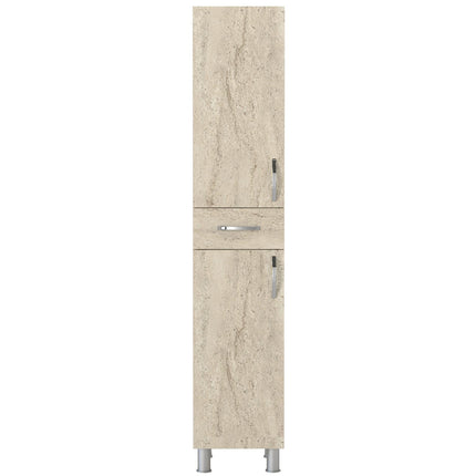 Fürdőszoba szekrény Selin 2 Doors 1 Drawer-VASBÚTOR