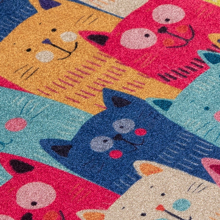 Fürdőszobaszőnyeg Meow Djt - Colourful-VASBÚTOR