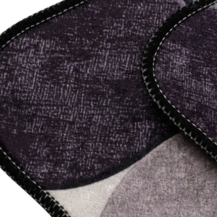 Fürdőszobaszőnyeg Szett (2 db) Circle - Purple-VASBÚTOR