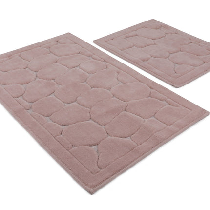 Fürdőszobaszőnyeg Szett (2 db) Lino - Powder-VASBÚTOR