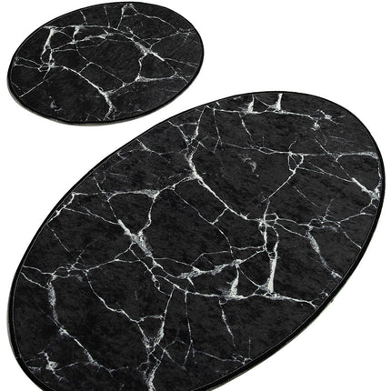 Fürdőszobaszőnyeg Szett (2 db) Marble Djt-VASBÚTOR