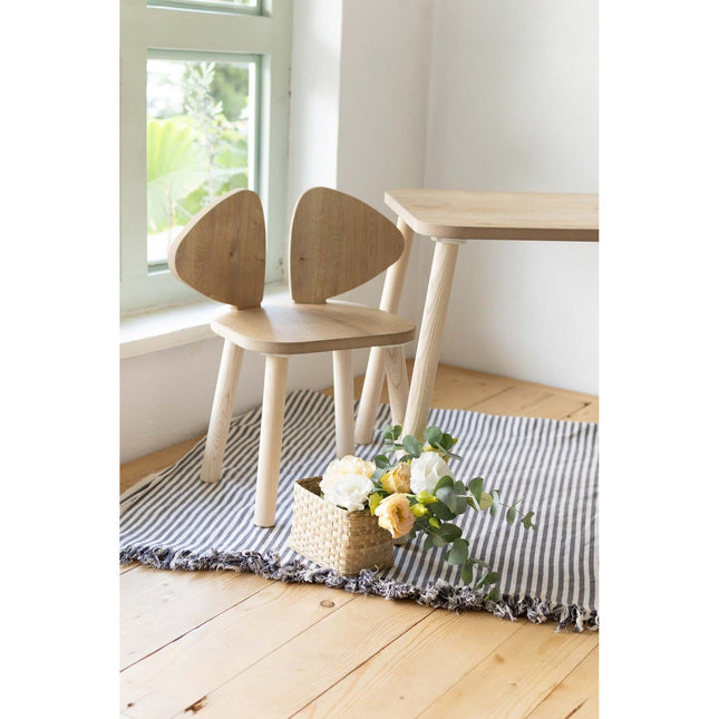 Gyerekasztal székekkel Mickey One Chair Set - Brown-VASBÚTOR