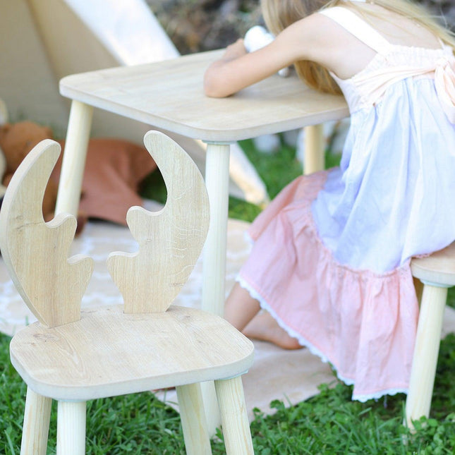 Gyerekszék Deer Chair - Brown-VASBÚTOR