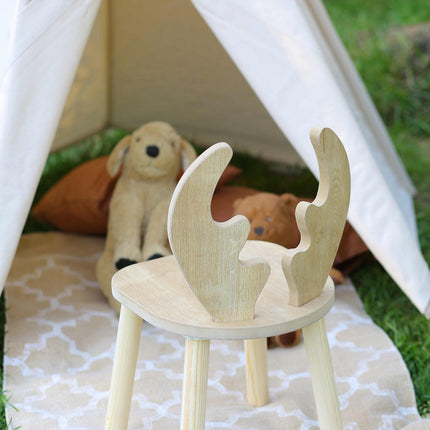 Gyerekszék Deer Chair - Brown-VASBÚTOR