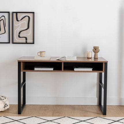 Íróasztal Nove - Walnut-VASBÚTOR