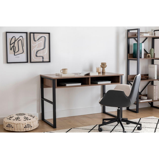 Íróasztal Nove - Walnut-VASBÚTOR