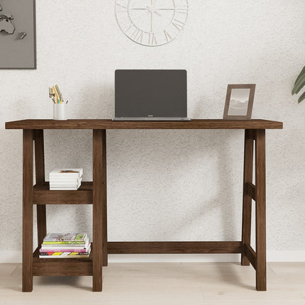 Íróasztal Perla - Walnut-VASBÚTOR