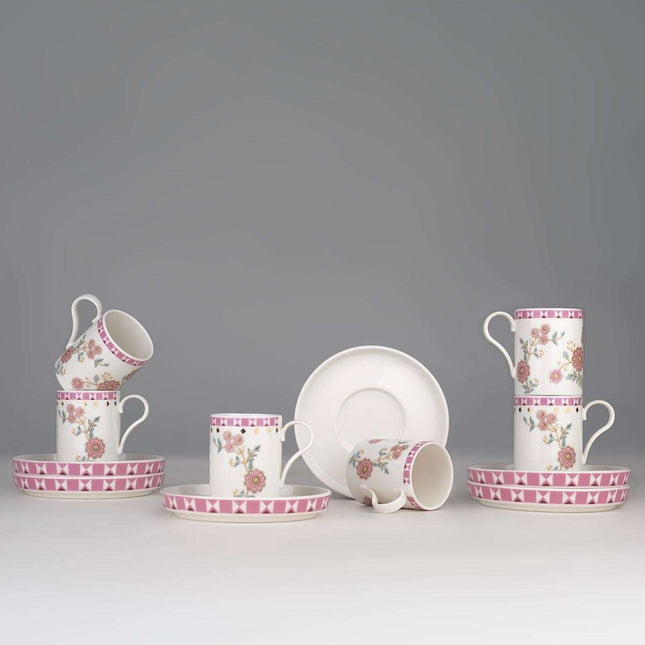 Kávéscsészék szett Set (12 db), 710KTP4540-VASBÚTOR