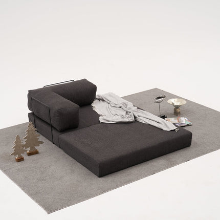 Kétszemélyes kanapé Comfort - Antracit v2-VASBÚTOR