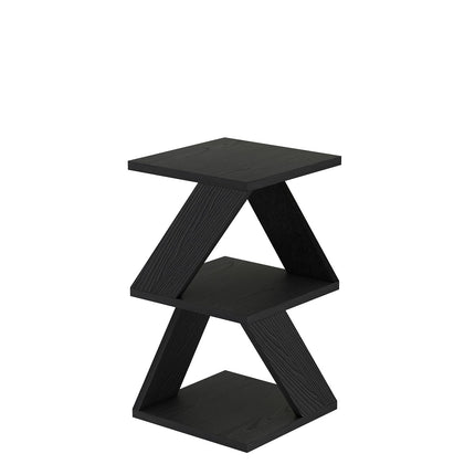 Kis asztal Albeni - Wood Black-VASBÚTOR