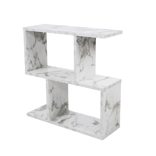Kis asztal Life - Fehér, Marble-VASBÚTOR