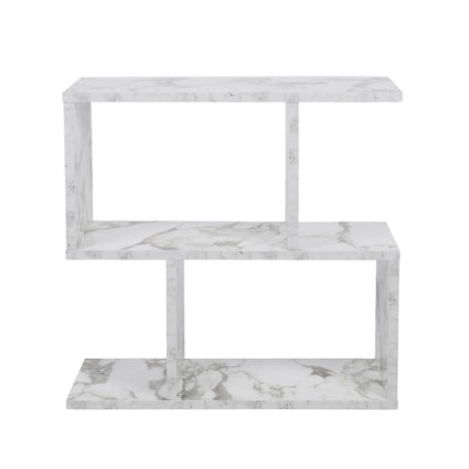 Kis asztal Life - Fehér, Marble-VASBÚTOR
