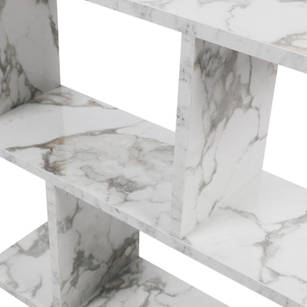 Kis asztal Life - Fehér, Marble-VASBÚTOR
