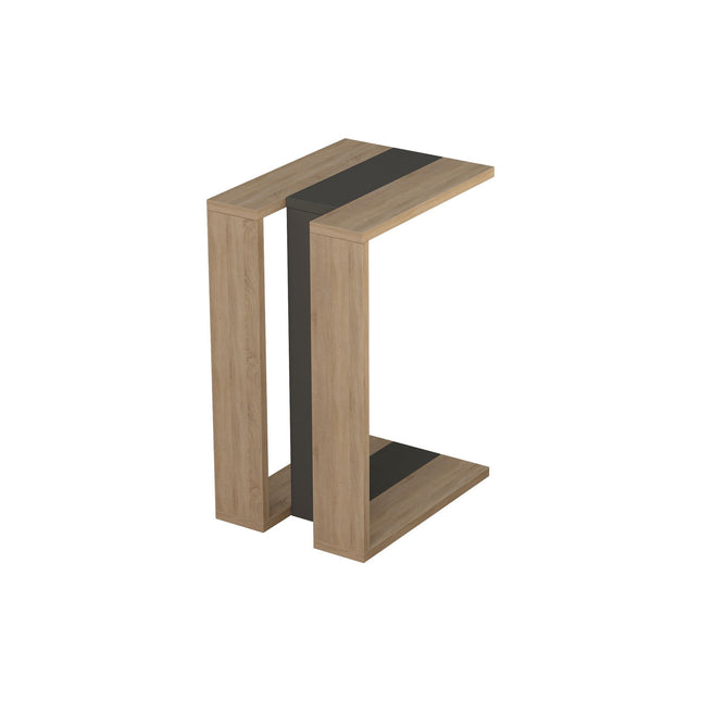 Kis asztal Muju - Oak, Anthracite, Oak-VASBÚTOR