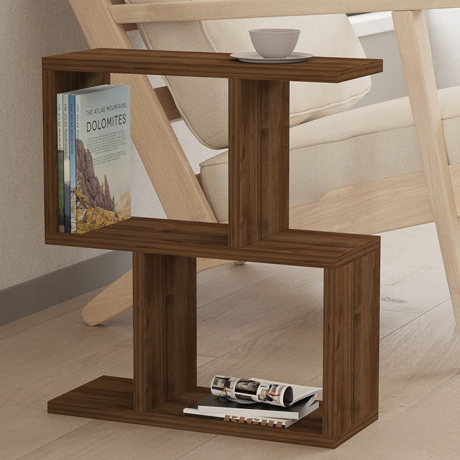 Kis asztal Zet - Walnut-VASBÚTOR