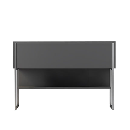 Komód Luxe - Silver, Anthracite-VASBÚTOR