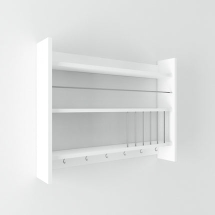Konyhai polc Kolin - White-VASBÚTOR
