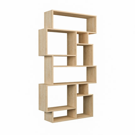 Könyvespolc Karmato - Sonoma Oak-VASBÚTOR