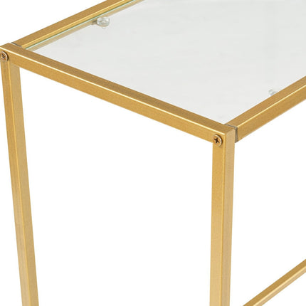 Konzolasztal Canvas - Gold-VASBÚTOR