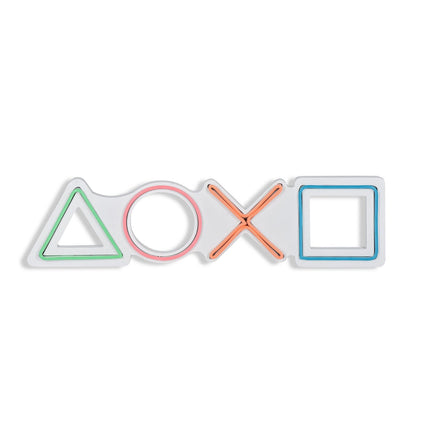 Műanyag LED-es fali dekoráció, Play Station - Multicolor-VASBÚTOR