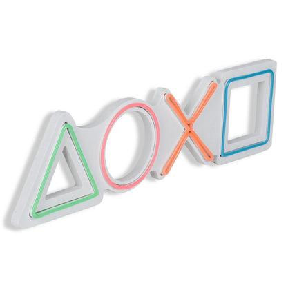 Műanyag LED-es fali dekoráció, Play Station - Multicolor-VASBÚTOR