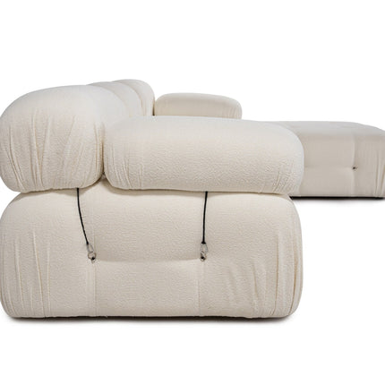 Sarokkanapé Bubble Bézs L1-O1-1R-PUF-VASBÚTOR