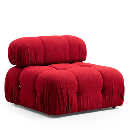 Sarokkanapé Bubble ( L1-O1-1R -Puf) - Red-VASBÚTOR