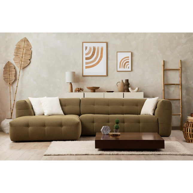 Sarokkanapé Cady Balos - Khaki-VASBÚTOR