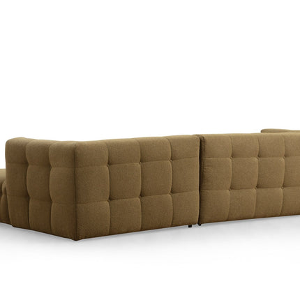 Sarokkanapé Cady Jobbos - Khaki-VASBÚTOR