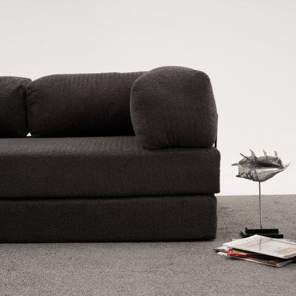 Sarokkanapé Comfort - Antracit-VASBÚTOR